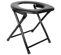 Ujjdwiurgh Portable Renforcé Pliable Toilette Chaise Voyage Camping Escalade PêChe Compagnon Chaise Activité en Plein Air Accessoires