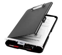 Ujjdwiurgh Porte-bloc pliable en plastique noir facile à installer avec rangement pour soins infirmiers