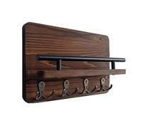 Ujjdwiurgh Porte-Clés Mural pour Porte-Manteaux, Porte-Clés, Crochet Décoratif pour Entrée, Vestiaire, Couloir, Salle de Bain, Décoration D'Intérieur B