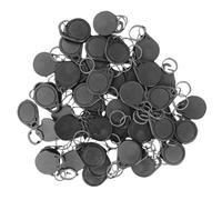 Ujjdwiurgh Porte-Clés RFID D'Hôtel Réinscriptible Plusieurs Fois. 100 Pièces. Fonctionne en Fréquence 13,56 MHz