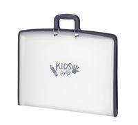 Ujjdwiurgh Porte-documents accordéon pour enfants avec 13 poches pour porte-documents d'art pour affiche, peinture