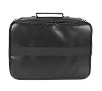 Ujjdwiurgh Porte-Documents avec Serrure, BoîTe de Rangement de Documents Ignifuge à 3 Couches avec Fermeture à GlissièRe éTanche, UtiliséE pour les Ordinateurs Portables, Documents B