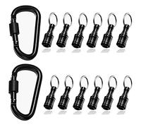 Ujjdwiurgh Porte-embouts hexagonaux de 6,35 mm pour tournevis - Barre d'extension - Porte-clés - Adaptateur de vis - Porte-forets de changement de perceuse