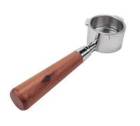 Ujjdwiurgh Porte-filtre sans fond 51 mm 3 oreilles pour machines à expresso EC0680 et EC0685 avec panier filtrant 1 tasse inclus