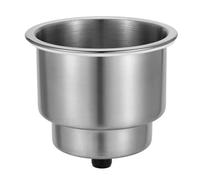 Ujjdwiurgh Porte-gobelet en acier inoxydable brossé avec drainage, bateau, camping-car