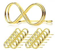 Ujjdwiurgh Porte-NuméRos de Table Stands 12 Paquet - ÉTiquettes de SièGe de Mariage Clips de Carte de Visite Cartes Photo PréSentoir Or