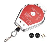 Ujjdwiurgh Porte-Outil à Ressort Rétractable pour Équipement Suspendu sur Chaîne de (3 à 5 Kg), Accessoires de Inclus (Rouge)