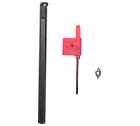 Ujjdwiurgh Porte-Outil de Tournage S08K-SDUCR07 Barre D'AléSage Interne + 95 DegréS DCMT0702 Inserts Outil de Tournage CNC à Droite