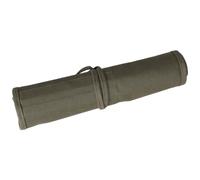 Ujjdwiurgh Porte-Pinceau Enroulable Étui à Pinceaux, Porte-Pinceau D'Artiste pour Artiste, Acrylique, Aquarelle, Porte-Pinceaux 30 Emplacements Vert Armée