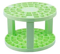 Ujjdwiurgh Porte-pinceaux à peinture à trou rond pour loisirs créatifs et pinceaux de maquillage, support de marqueur et organisateur