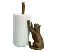 Ujjdwiurgh Porte-serviettes en papier pour chat, porte-serviettes en papier de comptoir, organisateur de papier pour chat, support de serviette en papier pour décoration de cuisine C