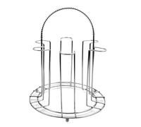 Ujjdwiurgh Porte-Tasse en Verre ou en Métal, Support de Rangement pour Tasses et Mugs, Organiseur de Tasses Antidérapant, Support de Tasse à Café en Métal