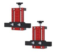 Ujjdwiurgh Positionneur d'installation de porte d'armoire réglable, gabarit de montage de porte d'armoire, outil de gabarit de matériel d'armoire pour la plupart des armoires