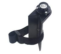 Ujjdwiurgh Poteau de Centrage Niveleur de Poteau en Fibre de Assemblage de Bulles Sangle de Niveau à Angle Droit Niveau Vertical Portable Noir