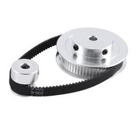 Ujjdwiurgh Poulie de courroie de distribution 60 dents 20 dents 5 mm Réduction 1:3 Largeur de courroie 6 mm pour imprimante 3D Accessoires