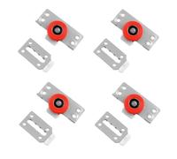 Ujjdwiurgh Poulie de Porte en Métal pour Armoire Coulissante, Roue de Guidage, Rail Coulissant, Rouleau pour Fenêtre en Verre