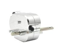 Ujjdwiurgh pour 1/12 MN82 LC79 MN78 RC Pièces de Mise à Niveau de Voiture Ensemble de Transmission Ensemble de Boîte de Vitesses en Métal Argent