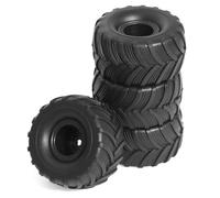 Ujjdwiurgh pour 1/18/24 Simulation Escalade Pneu T4-M Camion SCX24 Universel Roue Pneu FMS FCX24 Carisma Kaisima AX24