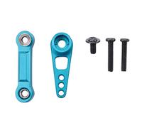 Ujjdwiurgh pour 1/18 RC Car K929 A959 A969 A979 K929 A959-B Mise à Niveau des PièCes en MéTal 25T Direction Bras de Servo + Barre de Gouvernail Servo en MéTal