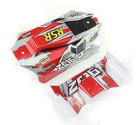 Ujjdwiurgh pour 144001 1/14 la Coque de Carrosserie Auvent SupéRieur 144001-1335 Les PièCes de la Voiture, Rouge