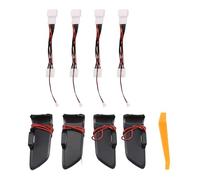 Ujjdwiurgh Pour 2020 2021 - Accoudoir de porte - Lumière d'ambiance LED bleue - Cadre de poignée de porte