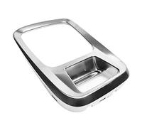 Ujjdwiurgh pour 3008 Chrome Remplacement BoîTe de Changement de Vitesse Couvercle Garniture Autocollant DéCoration Cadre Accessoires IntéRieurs