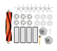 Ujjdwiurgh Pour Bot W10 Accessoires Robot Aspirateur Brosse LatéRale Principale Filtre HEPA Vadrouille Chiffon Remplacement Propre
