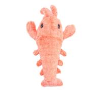 Ujjdwiurgh pour Chiens de Homard Souple, Jouet Interactif en Peluche de Homard Sauteur, Jouet à Mâcher en Peluche pour Animaux de Compagnie, B