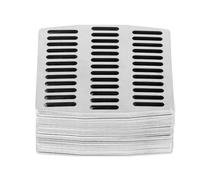 Ujjdwiurgh Pour Couvercles de Trous de Brique 30 Pièces, Couvercles de Trous de Drainage en Acier Inoxydable avec Écran en, Remplisseur de Mur.