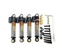 Ujjdwiurgh Pour FMS FCX24 Métal 43 mm Shock Non Huile Pression 1/24 RC Crawler Car Upgrades Parts Accessoires, Noir