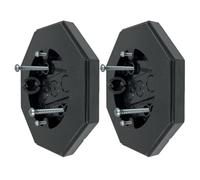 Ujjdwiurgh Pour Lampe de Façade Verticale Lisse Extérieure, Kit de Octogonal 2 Pièces, Bloc de de Façade 8161 avec Boîte Intégrée.