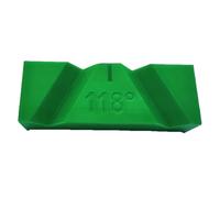 Ujjdwiurgh Pour le Pointeur Compatible Banc Compatible Assemblage de Bits de Perceuse, Outil de Broyeur Manuel, Guide de Poinçage de Foret Jig 118 °