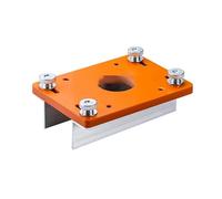 Ujjdwiurgh Pour le travail du bois - Planche réglable - Modèle d'angle rond - Guide de toupie ergonomique pour le travail du bois - Outil de rainurage à arc A