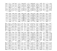 Ujjdwiurgh Pour les Arrêts Muraux pour les Murs, les Inserts de Trou de Pleureur 20 Pcs 2,75 "X 2,8" en Acier Inoxydable pour les Couvercles de Trous de Vitesses