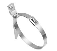 Ujjdwiurgh Pour les Bretelles D'Armoire de Bibliothèque, 10pcs Meubles Métalliques Ancrages Muraux Anti-Astuce pour la Résistance au