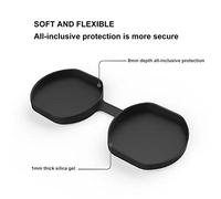 Ujjdwiurgh pour Les Lunettes PS VR2 Capuchon de Protection en Silicone pour PSVR2 Housse de Protection Anti-Poussière Pièces de Lunettes VR/AR