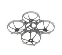 Ujjdwiurgh Pour Meteor 75 Pro FPV Drone Quadcopter Frame 1S Micro-Type Brushless Pièces de rechange pour Metero75 Pro FPV Racing RC Drones Gris Clair