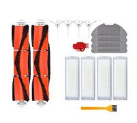 Ujjdwiurgh Pour Mi Robot Aspirateur Mop 2 Lite/Mi Robot Aspirateur Mop 2 Pro/MJSTL/MJST1SHW Pièces Brosse latérale principale Filtre HEPA