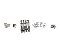 Ujjdwiurgh pour MN D90 MN-90 MN99S C14 C24 C34 Amortisseur en MéTal de Voiture TéLéCommande avec Accessoires de PièCes de Mise à Niveau de SièGe D'Extension, 3