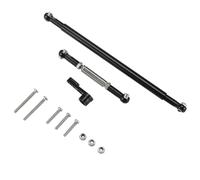 Ujjdwiurgh pour MN86S MN86 MN86KS MN86K MN G500 PièCes de Mise à Niveau Tige de Traction de Direction en MéTal Tige de Liaison Servo 1/12 Accessoires de Voiture TéLéCommandéE, Noir