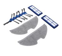 Ujjdwiurgh Pour RoboVac G10 G30 Hybride Filtre de Remplacement Vadrouille Chiffon Brosse LatéRale Robot Aspirateur PièCes de Rechange Accessoires