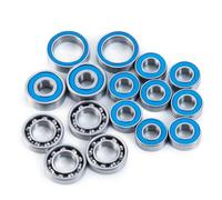 Ujjdwiurgh pour SCX10 II AR44 1/10 RC Crawler Car Whey Hub Scellé Roudeur de Rechange Kit - 16pcs ACCESSOIR de PIÈCE de Mode