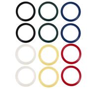 Ujjdwiurgh pour Tableau Blanc 12 Rouleaux 1/8 Pouce, à Fines Rayures EffaçAble à Sec AdhéSif pour Marquage de Grille Graphique, 216 Pi par Rouleau