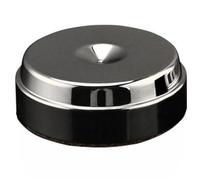 Ujjdwiurgh Pour une clarté sonore supérieure - En acier inoxydable - Pieds antidérapants - Base en caoutchouc - 40 mm x 12 mm