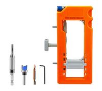 Ujjdwiurgh Pour une Installation Précise des Charnières, Outils de Réglage Ajustables pour Charnières de Porte, pour une Épaisseur de 1/4 Pouce à 5/8 Pouce.