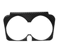 Ujjdwiurgh Pour W205 Classe C C180 C200 C300 GLC Accessoires Fibre de carbone Intérieur Porte-gobelet Cadre Garniture Autocollants