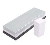 Ujjdwiurgh Premium Pierre À Aiguiser Grain 2 Côtés 3000/8000 Pierre À Aiguiser | Le Meilleur Affûteur De Couteau De Cuisine Avec La Base En Caoutchouc Antidérapante Et La Pierre Aplatissante