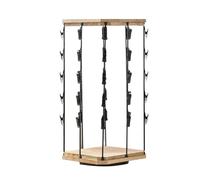 Ujjdwiurgh Présentoir à frites à 5 niveaux et 40 clips pour concession, comptoir, fête, avec tableau de message pour comptoir, support de concession de magasin