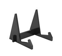 Ujjdwiurgh PréSentoir Acrylique Support de Livre Support de Manuel éTagèRe D'Enregistrement éTagèRe D'Album pour Afficher la Brochure de Cadre Photo, Noir