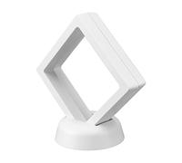 Ujjdwiurgh PréSentoir de PièCes de Monnaie - Ensemble de 10 Supports D'Affichage à Cadre Flottant 3D avec Supports pour PièCes de DéFi, MéDaillons AA,